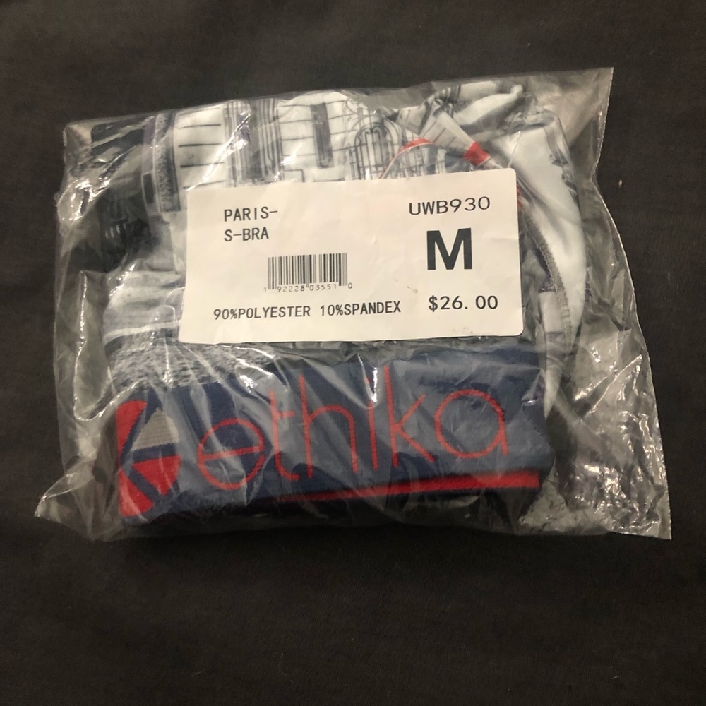 Ethika sports bra “Paris” limited edition